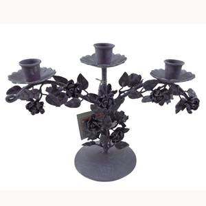 Bougeoir antique en aluminium cuivre vert anti bougeoir de Noël pilier de bougie abordable en vrac fabriqué à la main - Product Image 3