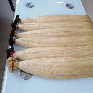 Extensiones de Cabello Vietnamita Premium con Punta Plana, Elaboradas con Técnica Eslava y Tecnología Rusa para un Cabello Natural de Larga Duración - Product Image 3