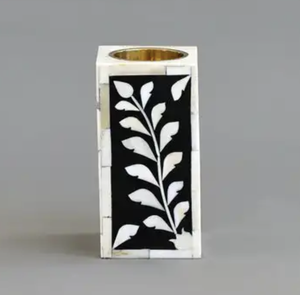 Brûleur d'encens de luxe en incrustation d'os Bakhoor moderne d'incrustation d'os pour la maison hôtel bureau Villa - Product Image 2