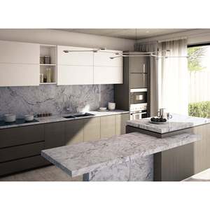 Unionstone Fusion White Sintered <b>Stone</b> Waterproof Modern Design Wall Application Big Slab Product - Product Image 3