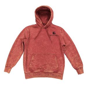 Acid Wash hombres sudaderas con capucha 100% algodón puff estampado único streetwear diseño de gran tamaño transpirable al por mayor Sudadera con capucha - Product Image 3