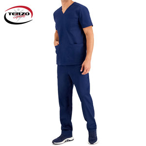 Conjuntos de Uniformes Médicos Personalizados de Talla Grande para Hombre, de Alta Calidad, Estampados, Ligeros, Transpirables, Estilo Jogger, para Uso en Verano, Disponibles en Línea - Product Image 3
