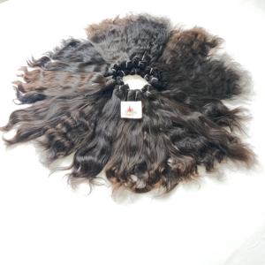 Extensions de tissage de cheveux humains vierges indiens 100% Temple Deep Wave Bundles de cheveux naturels de couleur noire pour femmes - Product Image 5