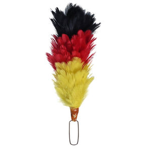 Plumas de pato de diseño personalizado de alta calidad al por mayor cruda teñida lavada con patrones naturales para aplicaciones de boda - Product Image 1