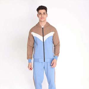 Ensembles OEM pour hommes vente en gros tendance 2025 Survêtement en coton Streetwear personnalisé Survêtements pour hommes - Product Image 1