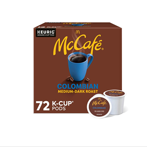 McCafe Colombiano, Cápsulas de Café Individuales Keurig K-Cup, Tueste Medio, 72 Unidades - Product Image 1