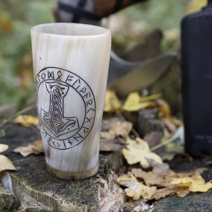 Cuerno para Beber, Copa de Vidrio Vikinga, Ecológica, de Alta Calidad - Product Image 1