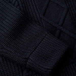 Vente en gros nouveau pull uni pour hommes sur mesure dernière conception de qualité supérieure pull pour hommes en coton et laine 2026 - Product Image 5