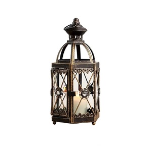 Modern Metal Ramadan <b>Moroccan</b> Style Portable Metal Lantern Latest Hanging Lantern for Home <b>Decor</b> and Christmas Decoration - Product Image 1