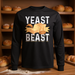 Camiseta de manga larga Yeast Beast Baker Bakery Bread Maker - Product Image 3