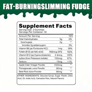 Fabrication de pointe de gummies énergétiques personnalisés en vrac avec étiquette privée avec ACV et B6 - Product Image 4