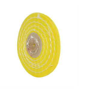 Alta calidad 2,5 "amarillo Razor Edge algodón pulido ruedas de pulido al mejor precio - Product Image 3