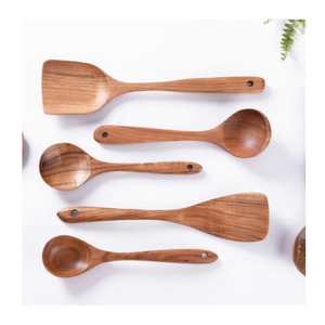 Cuillère en bois et ensemble d'ustensiles de cuisine du Vietnam par 99 Gold Data Cuillère en bois pour la cuisine et le service - Product Image 6