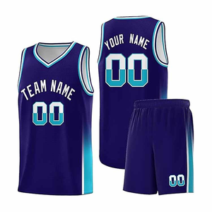 Uniforme de Baloncesto Ligero, Transpirable, Antibacteriano y de Secado Rápido para Hombre con Nombre de Equipo, Número y Logotipo Personalizado - Product Image 1