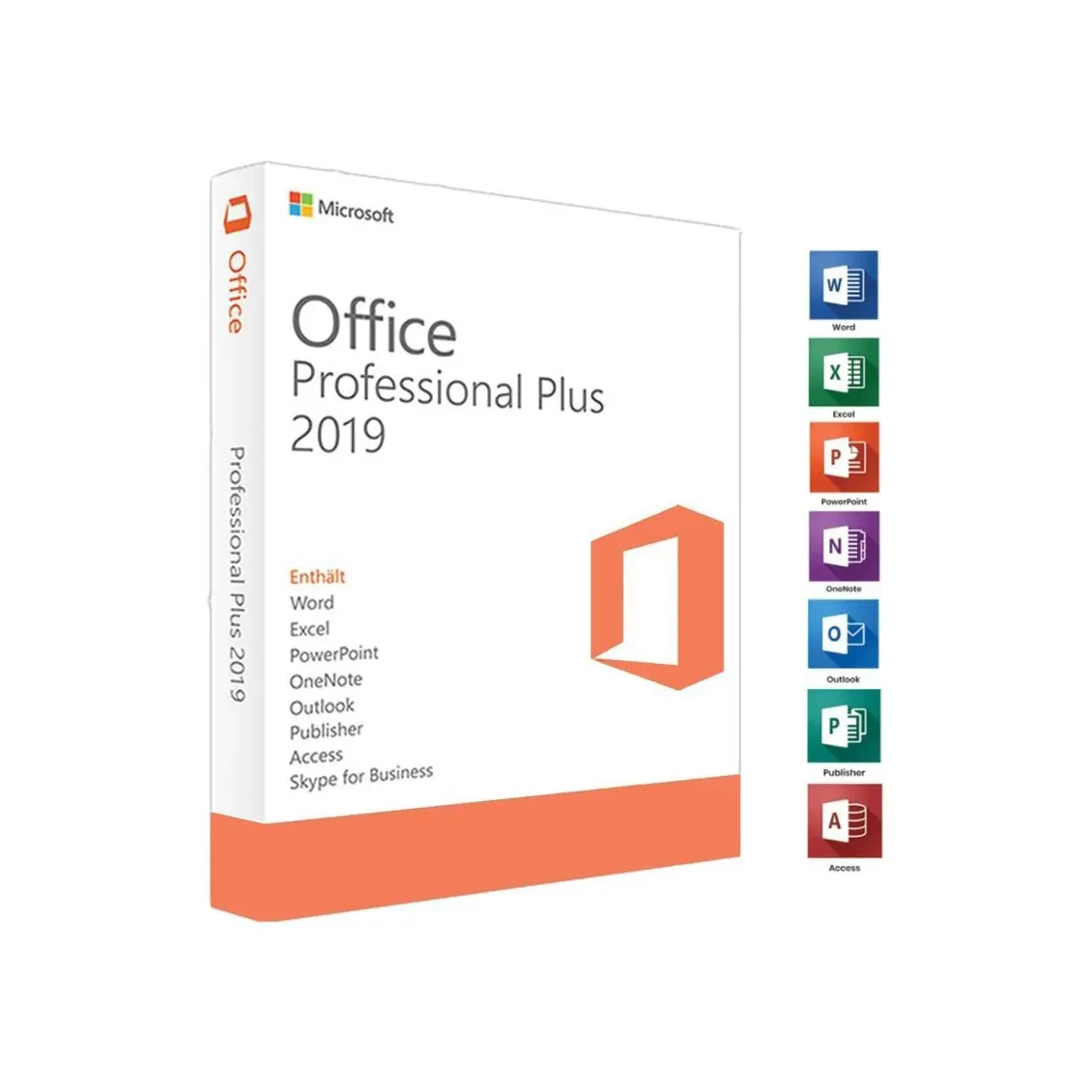 MS Office 2019 Pro Plus ProductKey lebenslange Gültigkeit für 1 PC