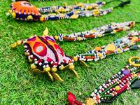 Collier ras du cou à chaîne Banjara fait à la main, collier Kuchi Style Boho de danse du ventre, collier de bijoux gitane tribal