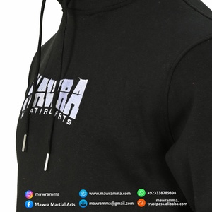 Pull à capuche entièrement personnalisé 100% coton polaire avec logo brodé - Product Image 4