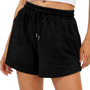Pantalones cortos de running para mujer con cordón ajustable y bolsillos - Product Image 1