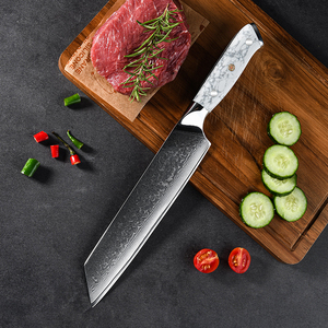 Nouveau couteau damas professionnel Oem personnalisé en gros couteau de chef de cuisine japonais tranchant de 8 pouces avec manche pour chef - Product Image 5