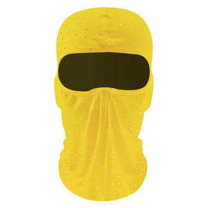 Pasamontañas Térmico de Poliéster con Pedrería, Impresión por Transferencia de Calor, Completamente Decorado con Pedrería, Máscara de Esquí, Estilo Rapero, Brillante - Product Image 4