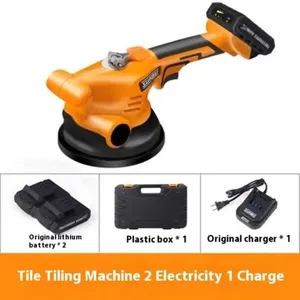 Kit de accesorios para baldosas de suelo con batería de iones de litio recargable con Clips de nivelación, Espaciadores, embellecedores, accesorios de nivelación de baldosas con ventosa - Product Image 1