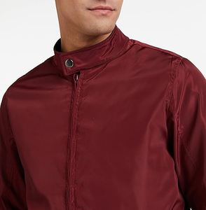 แจ็กเก็ตผ้าฝ้ายโพลีเอสเตอร์พรีเมี่ยมสำหรับผู้ชาย, แจ็กเก็ตผ้าฝ้ายโพลีเอสเตอร์กันหนาวระบายอากาศได้ดีสวมใส่สบายน้ำหนักเบา - Product Image 6