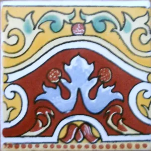 90 Azulejos Mexicanos TalaVERA Arcilla Cerámica Pared o Suelo Uso TALAVERA MEXICO POTTERY # C083 - Product Image 1