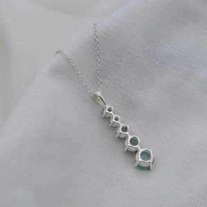 Colgante de joyería fina, piedra preciosa aguamarina, colgante de Plata de Ley 925, regalo perfecto para mujer con joyería de sello 925 - Product Image 3