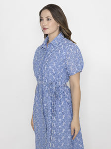 Brand New <b>Dress</b> Fashion <b>Women</b> Wholesale <b>Dress</b> Blue Embroidery Customize <b>Dress</b> <b>Womens</b> Style Random Shipment - Product Image 5