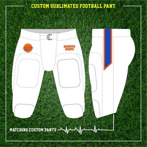 Meilleure vente pas cher prix uniforme de football américain tissu doux nouveau design uniforme de football américain paquet - Product Image 4