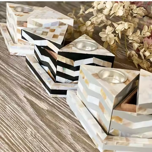 Último quemador Bakhoor caliente Ramadán Eid Mubarak alta calidad madre de perla incrustaciones Bakhoor quemador Mubkhar para regalos de Ramadán Eid - Product Image 3