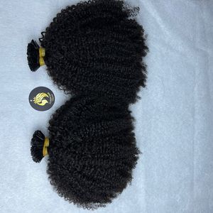 Cheveux à pointe plate utilisant le meilleur génie des extensions de cheveux humains avec des couleurs et des textures de coiffures personnalisables | Prix de gros - Product Image 1