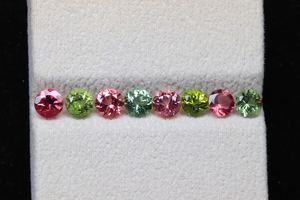 พลอยทัวร์มาลีนทรงกลมเจียระไนขนาด 4 มม. - พลอยทัวร์มาลีนหลากสี - คุณภาพสวยงาม หินธรรมชาติ 100% สำหรับเธอ - Product Image 1