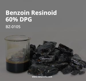 Résine de benjoin 60% DPG, huile aromatique liquide (BZ-0105) Van Aroma - Product Image 1