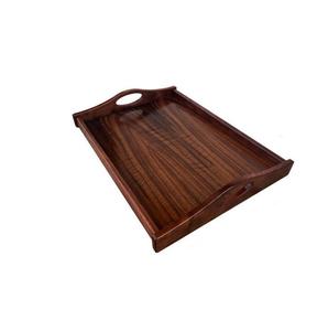 Offre spéciale Plateau en bois de qualité supérieure Plateau de service décoratif pour la maison personnalisé, élégant et durable pour la cuisine au prix de gros - Product Image 1
