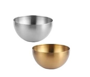 Nuevo Juego de Tres Tazones Metálicos para Servir, con Diseño Colgante, Ecológicos y Duraderos, Hechos a Mano con Diseño Tradicional Indio, de la Mejor Calidad - Product Image 2