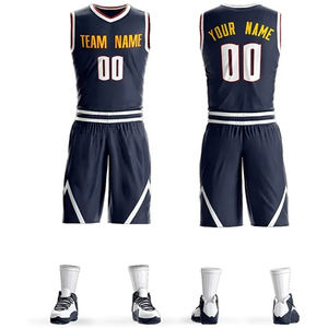 Uniforme de basket-ball design athlétique élégant matériau léger et respirant parfait pour l'entraînement des joueurs et les matchs de compétition - Product Image 6