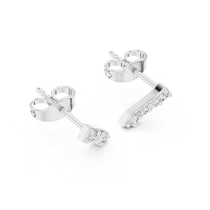 Elegantes pendientes redondos de diamantes para mujer, diseño clásico brillante, Ideal para bodas, fiestas, regalos, joyería al por mayor - Product Image 3