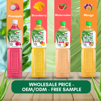 Pulp VINUT Vietnam üretici ile 1500ml Aloe Vera suyu içecek-ücretsiz örnek ve özel etiket, toptan en iyi fiyat, OEM/ODM
