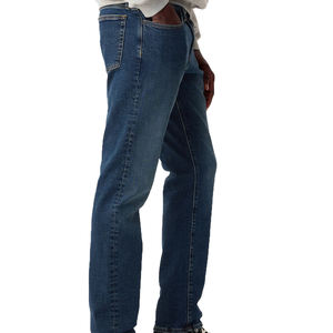 Pantalones vaqueros para hombre personalizados Unisex Vintage lavado en blanco de algodón de gran tamaño pantalones holgados rectos al por mayor pantalones vaqueros casuales con estilo - Product Image 6