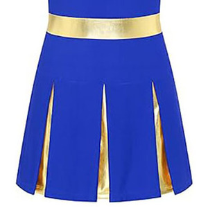 ชุดเชียร์ลีดเดอร์แบบปรับแต่งได้ โลโก้และชื่อทีม ดีไซน์ใหม่แบบกำหนดเอง ชุดเชียร์ลีดเดอร์คุณภาพสูง หลายสี - Product Image 5