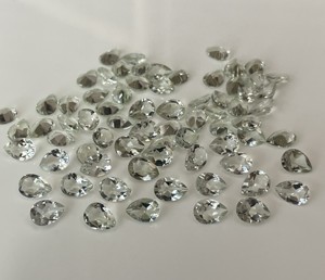 Améthyste verte naturelle coupe poire 5x8mm à facettes-améthyste verte en vrac de qualité supérieure - Product Image 4