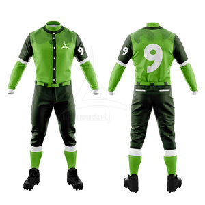 Nouvel arrivage d'uniformes de baseball pour hommes et adultes 100% polyester tissu respirant de haute qualité personnalisable meilleur prix 2025 - Product Image 1