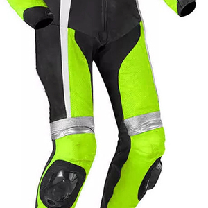 ชุดแข่งรถมอเตอร์ไซด์แบบระบายอากาศได้ดีสีดำชุดแข่งรถพิมพ์ลายผ้า Cardura - Product Image 3