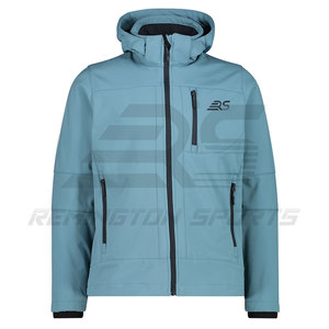 Nouvelle mode de veste en polaire Softshell d'extérieur avec logo personnalisé pour hommes veste Softshell imperméable unie - Product Image 1