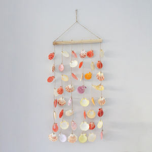 Handmade Natural Seashell Wind <b>Chime</b> <b>Bell</b> Hanging Coastal Sea Shell Pendant <b>Chimes</b> Beach Theme Decoration - Product Image 4