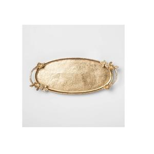 Juegos de bandejas de metal dorado de primera calidad para regalar bodas, aniversarios y otras celebraciones especiales siempre - Product Image 6