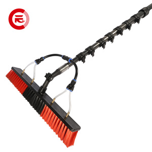 فرشاة تنظيف الألواح الشمسية بالماء بطول 12م و15م و18.3م مع قضيب من ألياف الكربون، طقم شامل لتنظيف الألواح الشمسية - Product Image 5