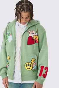 Sudadera con capucha de otoño e invierno de alta calidad Casual 100% algodón sólido Zip Up Sudadera con capucha transpirable para hombre - Product Image 2