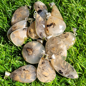 จี้เสือดิจิตรคุณภาพดีที่สุด Cabochon จี้โลหะ เสือดิจิตรพลอยหลวม Cabochon - Product Image 4